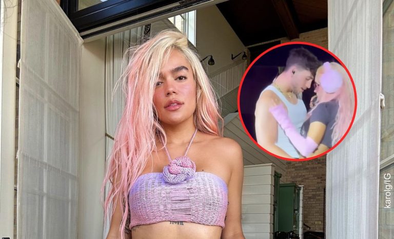 Karol G perreó intensamente con un bailarín en un show Y Feid Vibra