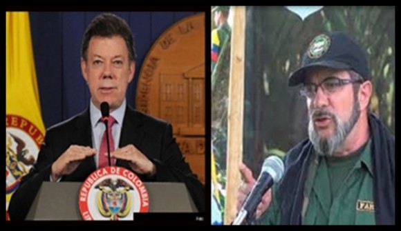 Santos exige a FARC hechos, Timochenko amenza con crisis