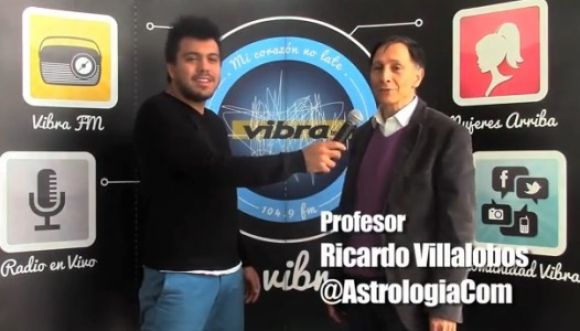 Las estrellas vibran con Ricardo Villalobos