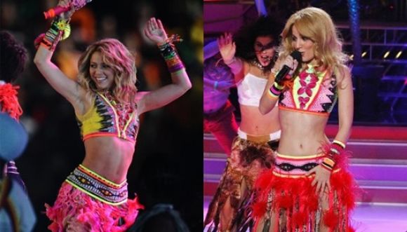 Actriz española imita a Shakira