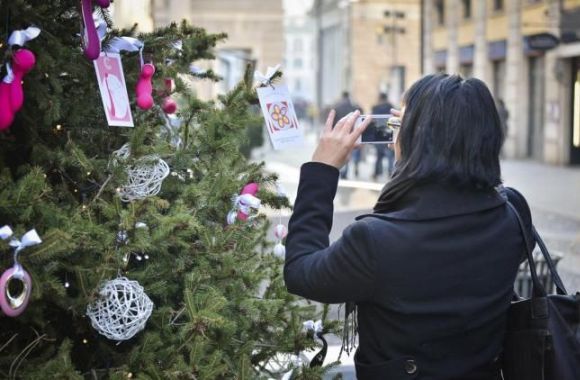 Árbol de Navidad con consoladores