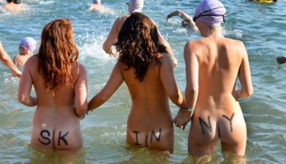 Gran récord de nudistas en Sydney