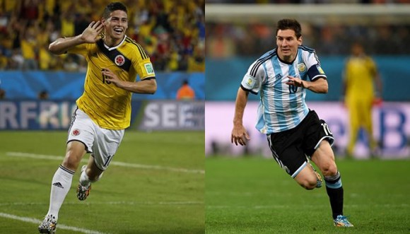 Argentina contra Colombia un partido soñado