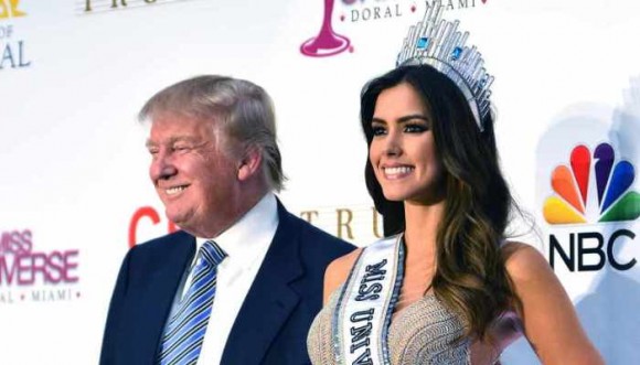 Donald Trump arremete contra la Miss Universo Paulina Vega