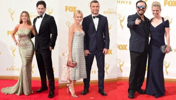 ¿Cuál fue la pareja mejor vestida de los Emmy 2015?