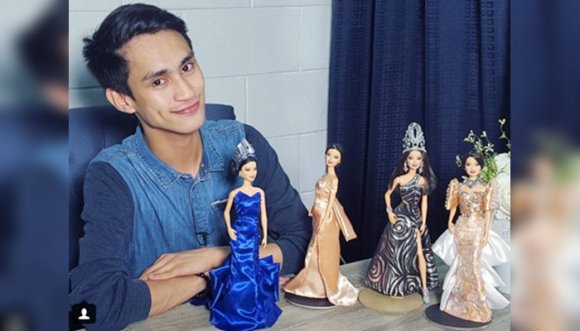 Fan de Miss Universo creó muñeca en su honor