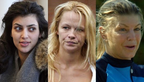 Famosas que sin maquillaje son otras