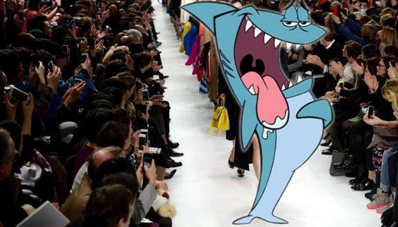 Tiburones: ¡La última "mordida" de la moda!
