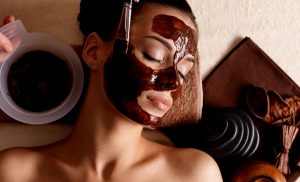 Mascarilla de chocolate para piel seca