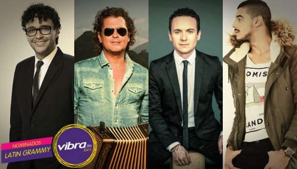 Ellos son los artistas Vibra nominados a los Latin Grammy