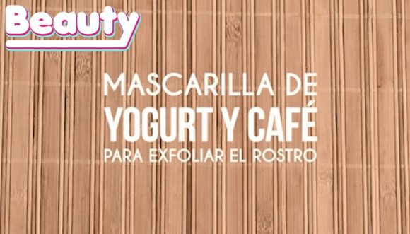Mascarilla de café y yogurt para exfoliar