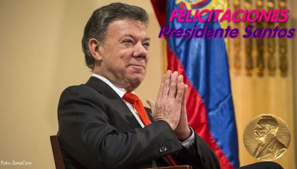 Nobel de Paz para Colombia, la Paz que todos queremos