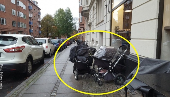 Padres dejan que sus bebés duerman en la calle