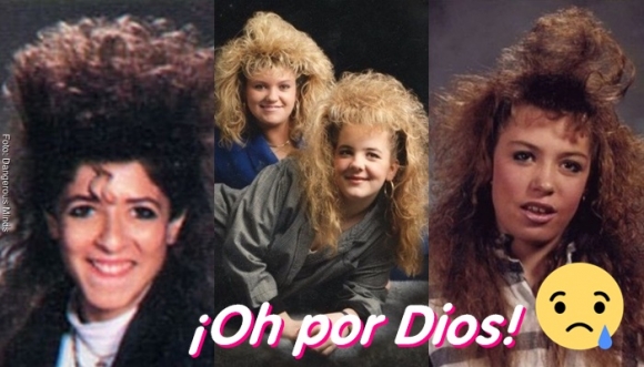 Peinados de los 80 que hoy nos dan risa (Fotos)