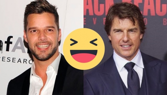 Mira a Ricky Martin imitando a Tom Cruise (Video)