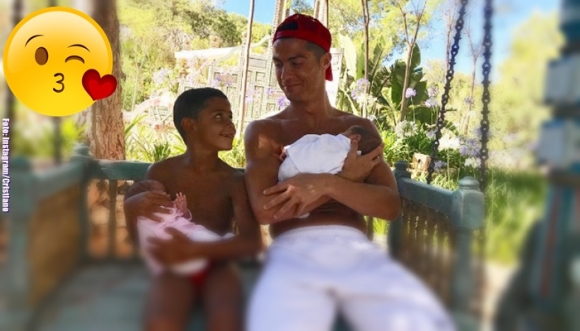Cristiano Ronaldo va por su cuarto hijo ¡Upa!