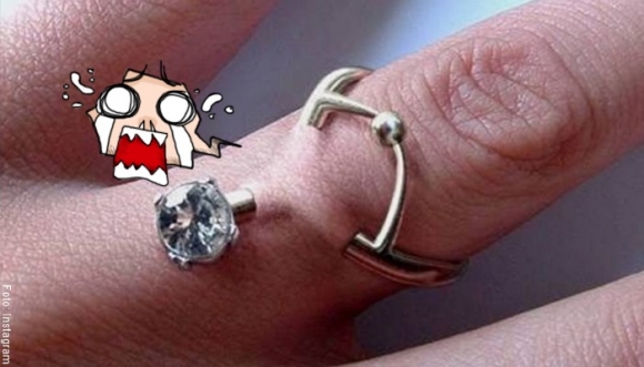 ¿Cuál anillo? ¡Ahora la moda es el piercing en el dedo!