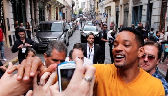 Will Smith llegó a Cartagena