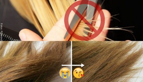 #TRUCO: ¿Cómo curar la horquilla sin cortarse el pelo?