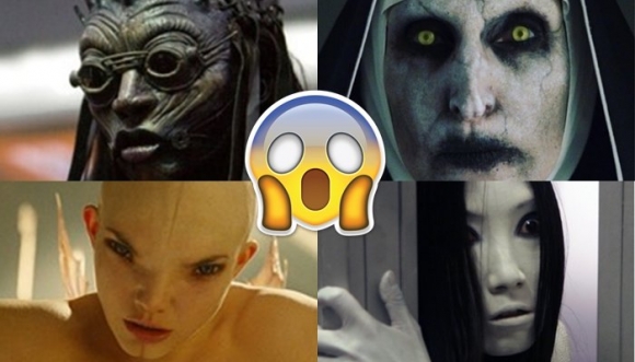 7 actrices de películas de terror que no reconocerías sin maquillaje
