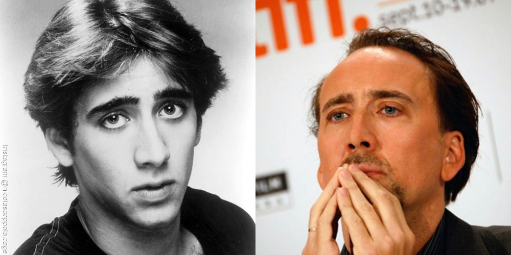 Foto de Nicolas Cage antes y después