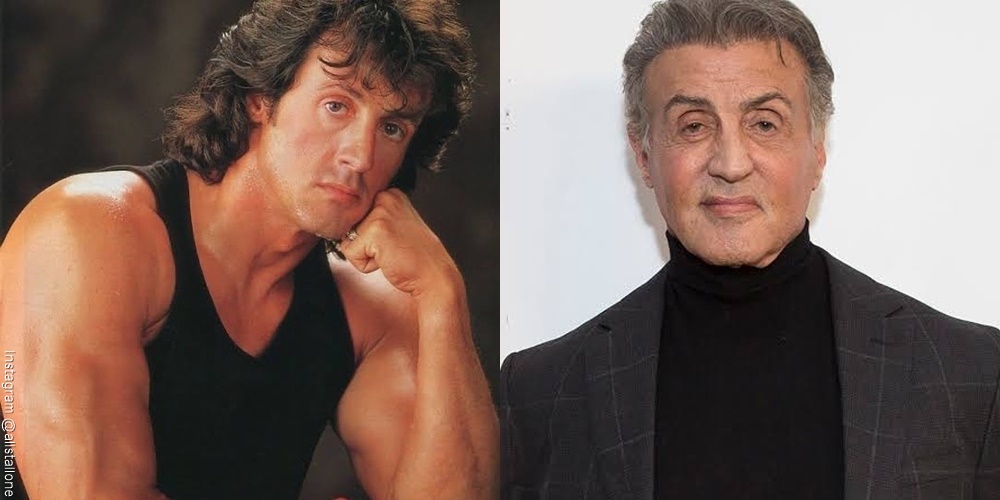 Foto de Sylvester Stallone  antes y después