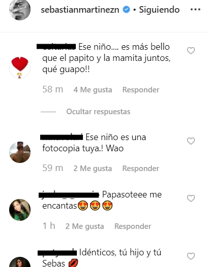 hijo de Sebastián Martínez comentarios