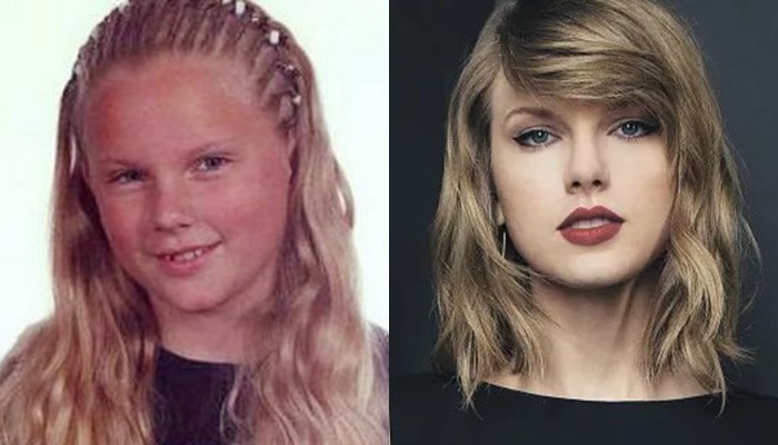 Taylor Swift antes y ahora