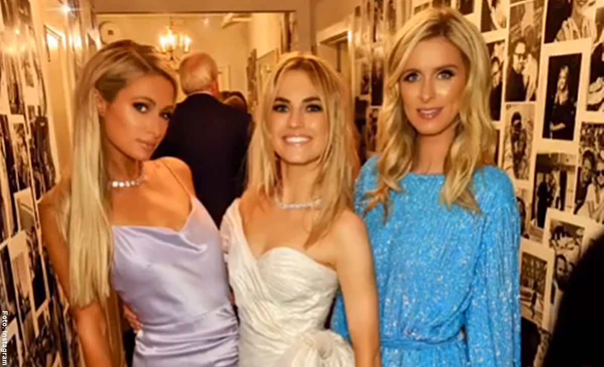 Paris Hilton dijo "sí" y asistió a la boda de esta colombiana