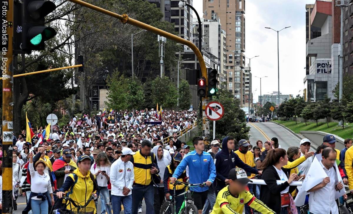 Marchas del 6 de diciembre en Bogotá: rutas y puntos de encuentro