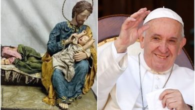 El especial pesebre del Papa Francisco