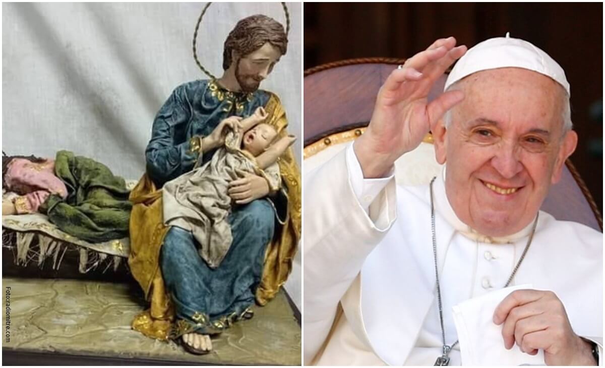 El especial pesebre del Papa Francisco