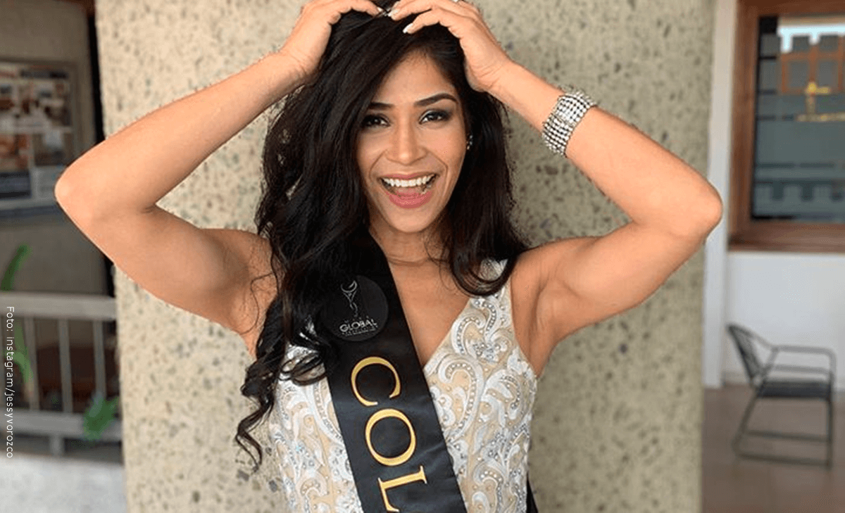 Reina de belleza colombiana denunció fraude en el certamen de Miss Global 2020
