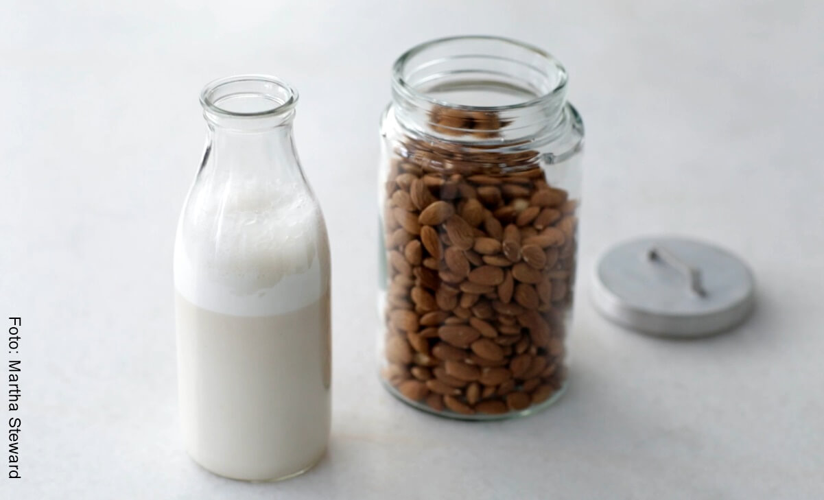 Cómo hacer leche de almendras - Receta