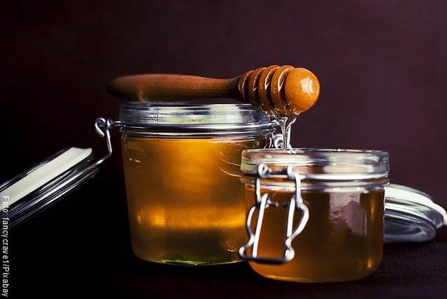 Foto de un tarro de miel