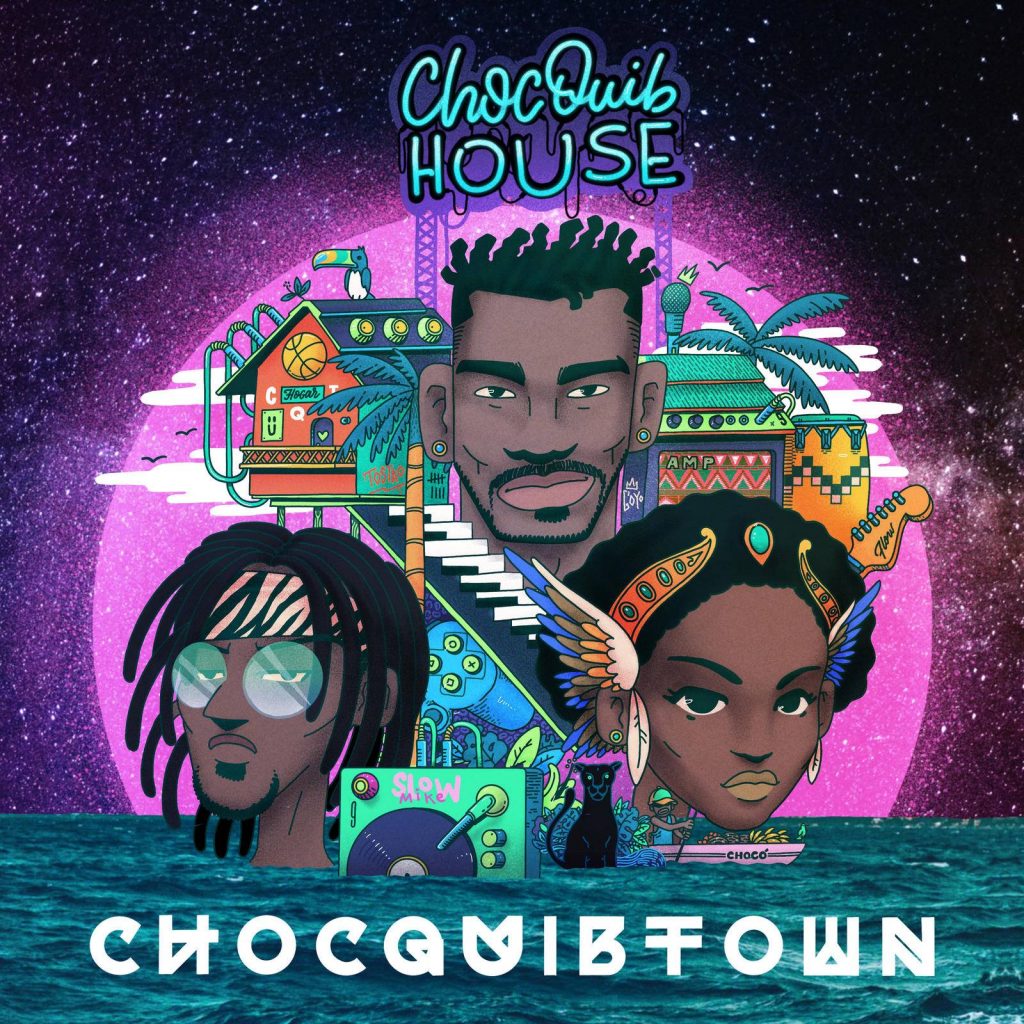 Portada del nuevo álbum de ChocQuibTown llamado ChocQuib House