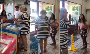 Mujer latina se cansó de los insultos de una racista y la cacheteó