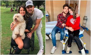 Daniella Álvarez fue retada por su novio… ¡A besos!