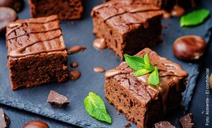 Receta de brownie light