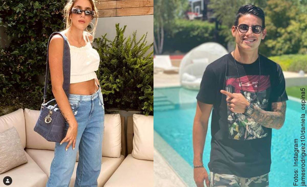 ¿Daniela Ospina y James Rodríguez juntos de nuevo?