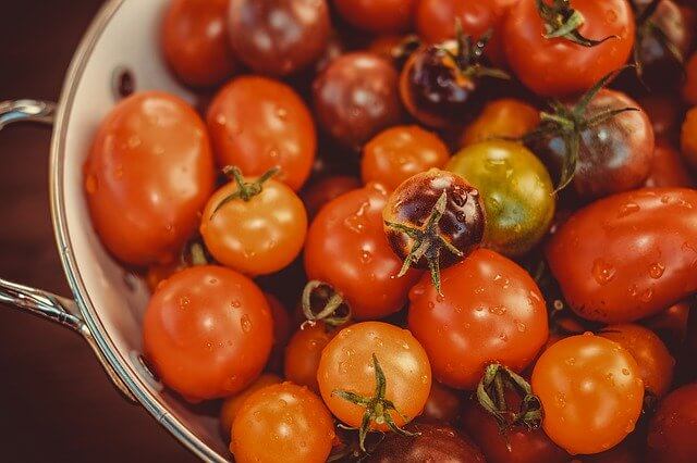 Foto de tomates cherry