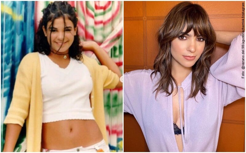 Fotos del antes y después de la actriz Violeta en "El verano del 98"