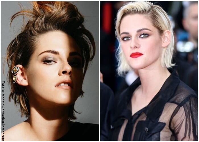 Fostos del antes y después de Kristen Stewart con diferentes looks