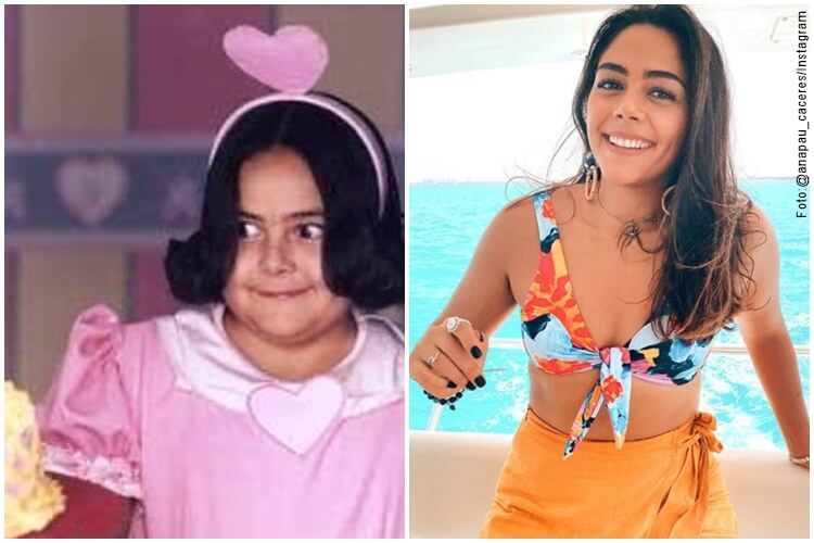 Fotos del antes y después de Ana Paulina la actriz que interpretó a Polita