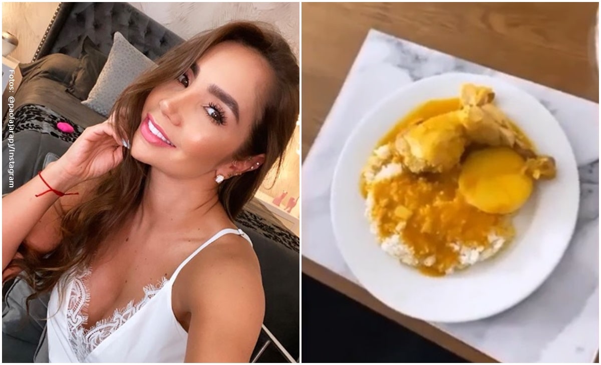 Paola Jara volvió a preparar sudado de pollo y las críticas no paran