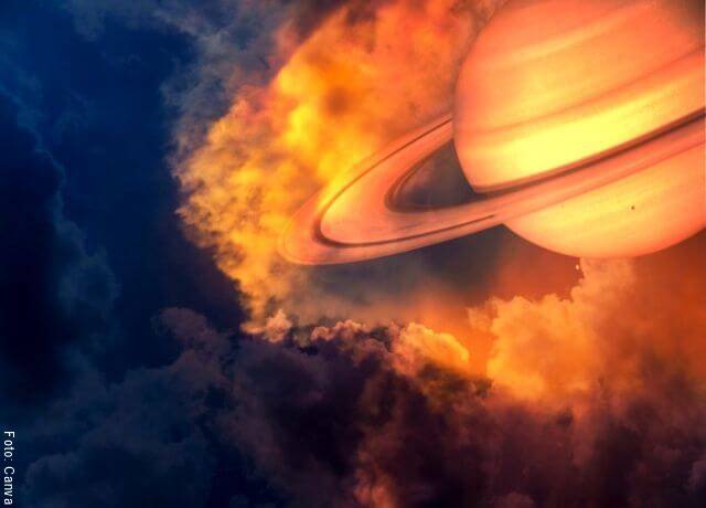 Foto de Saturno para ilustrar qué significa el día de tu nacimiento según la astrología