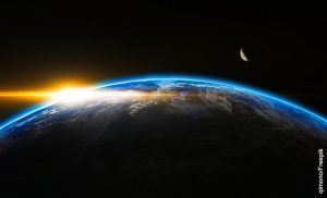 Foto del planeta desde el espacio
