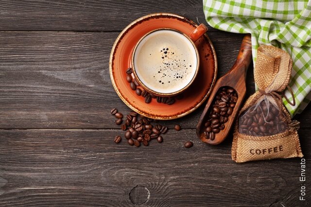 foto de café en varios estados y presentaciones