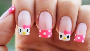 Uñas Hello Kitty, aprende a hacerlas con este tutorial