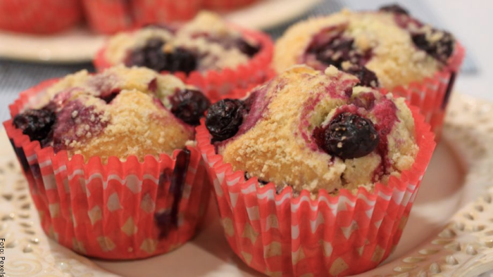 Foto de muffins de agraz para ilustrar para qué sirve el agraz